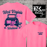 West Virginia Weekend! Trucks and Tailgate. Southern Style Tee