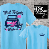 West Virginia Weekend! Trucks and Tailgate. Southern Style Tee